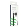Dviced Cable USB-A to USB-C silicone 1,25m - Black