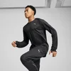 Mens Puma CLOUDSPUN Long Sleeve Running Top, Black, Size S, Clothing