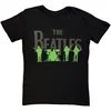 The Beatles Saville Row Line Up Green Silhouette Black XL Majica