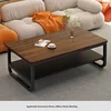 Fanshe Klub sto, 120x45x60 cm, Orah