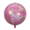 Prestige Orbz Folija balon Mermerni, Roze, 56cm