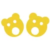 Matuska dena bear rings 160x38mm yellow