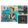 Carmani STEKLENI PLADENJ ZA SKODELICE FRIDA KAHLO KUHINJA jedilnica DNEVNA SOBA MIZICA