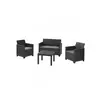 KETER EMMA 2 seater Baštenski set, grafit