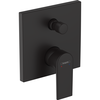 71468670 Hansgrohe Vernis Shape pokrivna plošča črna