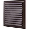 Ventilaciona rešetka c150x150/ fi 100mm braon plastificirana-hv lim ( 8133 )