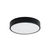Sollux SL.1244 - LED stropno svetlo ONYX LED/32W/230V prečnik 40 cm crna