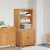 Set namještaja za pohranu 2 kom. Smeđa 80 x 50 x 160 cm