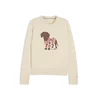 TOMMY HILFIGER Pulover pesek/čokolada/rdeča/črna