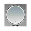 Brilagi - LED kupatilsko ogledalo ASTI LED/19W/230V 60 cm crna IP44 CRI 90 prigušiva + CCT