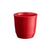 Kitchen utensil holder, ceramics, 17 x 16.5 cm, Burgundy - Emile Henry