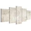 shumee Slika na italijanskem platnu 100 x 50 cm pentaptih - industrijski slog - narava Slika na italijanskem platnu 200 x 100 cm pentaptih - industrijski slog - narava