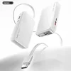 Power bank prenosiva baterija REMAX FCP-25 Fast Charging 22.5W(teleskopski kabl) Type-C 10000mAh beli