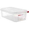 ARAVEN Gastronorm posoda s pokrovom GN 1/3, PP, globina: 100 mm, prostornina: 4 L, hermetična