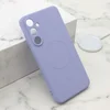 Maska VELVET TOUCH MagSafe za Samsung A556B Galaxy A55 5G/ ljubičasta