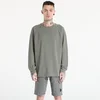 Mikina C.P. Company Heavy Piquet Pigment Dyed Mockneck Sweatshirt Gunmetal Grey L