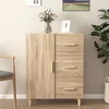 Komoda boja hrasta sonome 69,5x34x90 cm od konstruiranog drva
