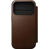Nomad Modern Leather Folio iPhone 17Pro Brown