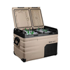 Potovalni hladilnik z LCD zaslonom 39 l 230V/12V/24V rjava