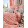 LEssentiel Maison Ranforce komplet posteljina Madam Lili, 200x220cm, Kajsija-siva