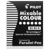 Vložek za paralel pen Pilot 6/1 črni