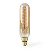 Nedis LBSDE27T65GD - LED prigušiva sijalica FILAMENT T65 E27/8,5W/230V 2000K