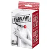 Rdeč dihajoč BDSM gag z kroglicami 4,5 cm Anonymo gag št. 0303