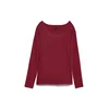 VERO MODA Pulover VMMAXI rdeča