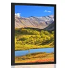 Plakat čudovita narava na Kamčatki v Rusiji - 40x60 no frame
