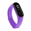 BStrap Xiaomi Mi Band 3/4 Silicone pašček, Purple