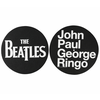Gramofonska blazinica (set 2kos) THE BEATLES - JOHN PAUL GEORGE RINGO - RAZAMATAZ - SM042