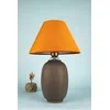 Opviq Stona lampa BK022, O30,15 cm, IP20, Sivo-narandžasta