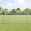 Zavareno žičano ograđivanje s bodljama 50 x 1,6 m Srebrna Mreža