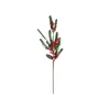 eoshop vejica SMREČKA, STOŽKI, RDEČA BOŽIČNE JAGODICE 72cm