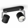 Philips 50672/30/P0 - LED prigušiva spot svetiljka BYRL 2xLED/4.5W/230V