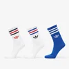 Nogavice adidas 3S Crew S 3P White/ White/ Core Royal M