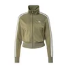 ADIDAS ORIGINALS Jopa na zadrgo Firebird Classic oliva/bela