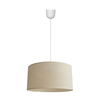 Luster na sajli ALBA 1xE27/15W/230V, prečnik 40 cm, bež