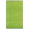 Vidaxl Pralni predpražnik zelen 90x150 cm