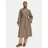 Weekend Max Mara Volneni plašč Tema 2625016042 Rjava Regular Fit