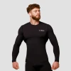 GymBeam Kompresivna majica dugih rukava Mid black