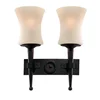 Searchlight 0812-2BK - Zidna svetiljka CARTWHEEL 2xE27/60W/230V
