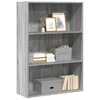 Regal za knjige boja hrasta 80x30x114 cm konstruirano drvo