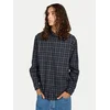 Element Button Down Regular Flannel Shirt tartan blue