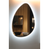 BELNEO Ogledalo kopalniško z LED osvetlitvijo kaplja MS-FL-6090