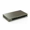 Tenda stikalo 100M 9-port 8x PoE mini kovinsko ohišje TEF1109P-8-102W