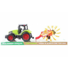 Traktor z obračalnikom sena