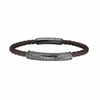 Police Elegantna usnjena zapestnica Hardware PEAGB2214903