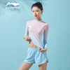 Li-Ning Ženski dvodelni kupaći kostim 072, Plavo-zeleni