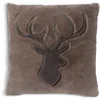 XMAS CUS LOKI 45x45 faux fur brown